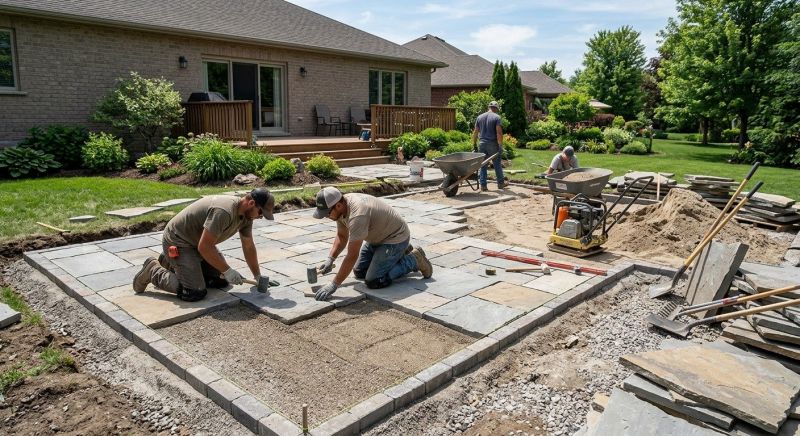 Cement Pavers Installation in Norwalk, CT
